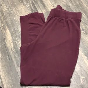 Leggings - Maroon
